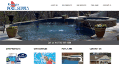 Desktop Screenshot of georgiapoolsupply.com